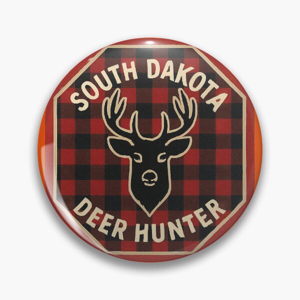 Item preview, South Dakota Deer Hunter  designed and sold by Broken Antler Designs .