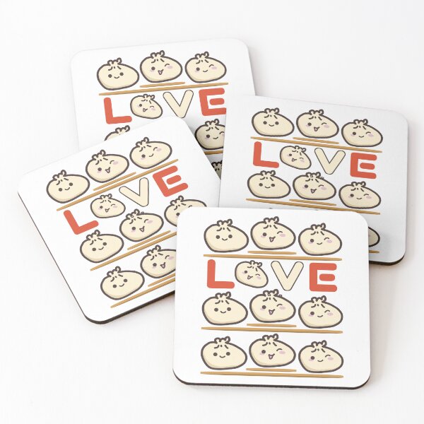 Item preview, Cute dumpling family with different faces designed and sold by vibeno1.