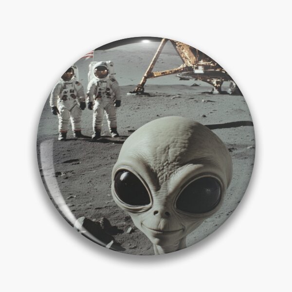 Item preview, I Was Here First. Sorry. (Moon Landing: True) designed and sold by AleksKos.