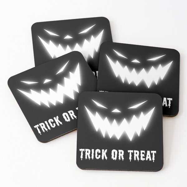 Item preview, SCARY FACE TRICK OR TREAT HALLOWEEN designed and sold by GraphicInspirations.