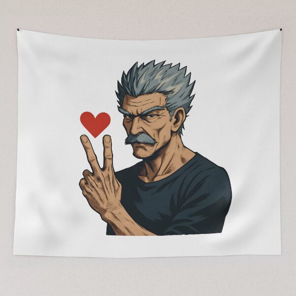 Item preview, Elder Hero Peace Sign designed and sold by MonikaCuro.