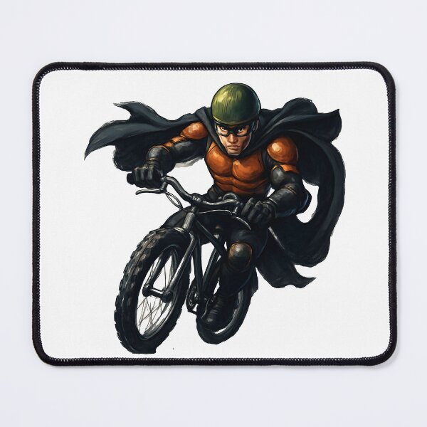 Item preview, Justice Crash Hero on Bike designed and sold by MonikaCuro.