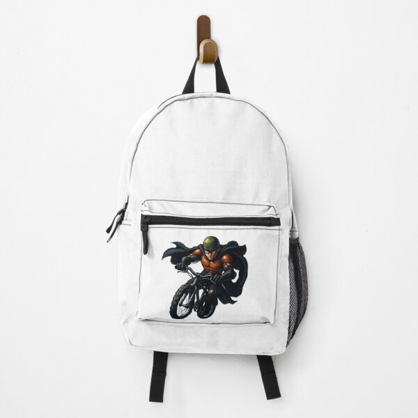 Item preview, Justice Crash Hero on Bike designed and sold by MonikaCuro.