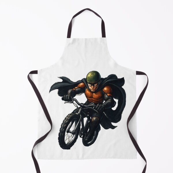 Item preview, Justice Crash Hero on Bike designed and sold by MonikaCuro.