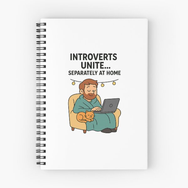 Item preview, Introverts unite severely at home  designed and sold by NF_AR7.