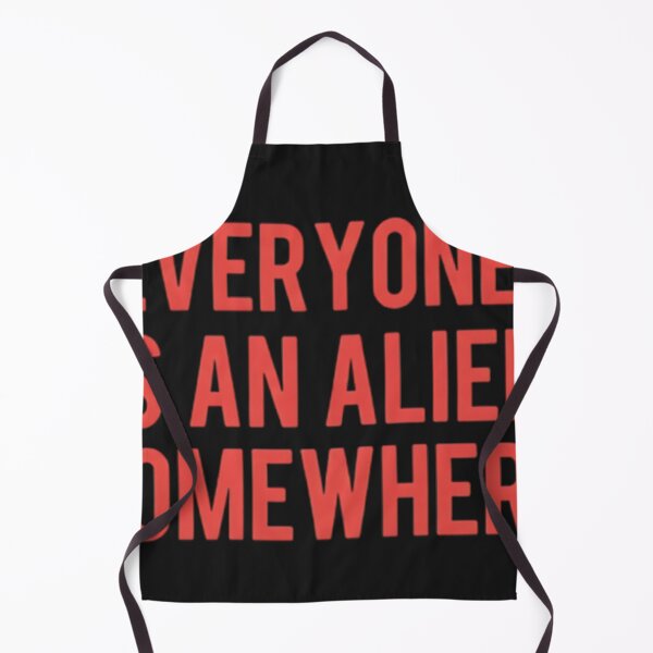 Item preview, Everyone Is an Alien Somewhere – Minimalist Quote Design designed and sold by goodmanirm.
