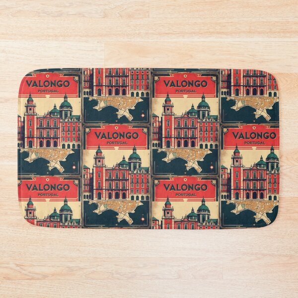 Item preview, Valongo Portugal 1950s Vintage Travel Tourism designed and sold by TravelersGems.