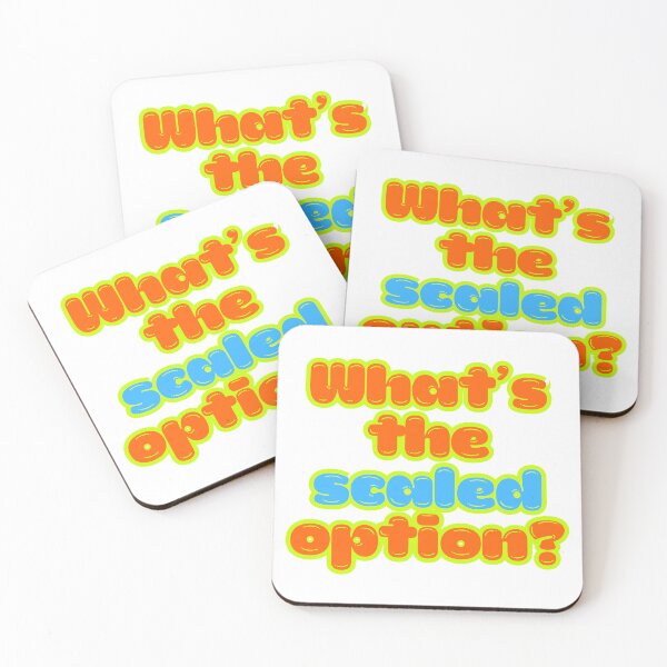 Item preview, What's the scaled option? designed and sold by MoGhoine.