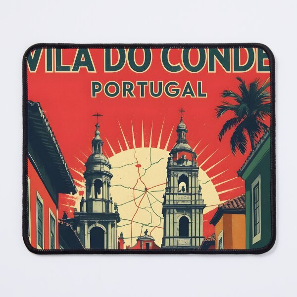 Item preview, Vila Do Conde Portugal 1950s Vintage Travel Tourism designed and sold by TravelersGems.