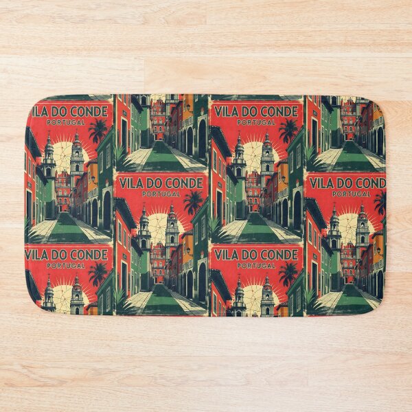 Item preview, Vila Do Conde Portugal 1950s Vintage Travel Tourism designed and sold by TravelersGems.