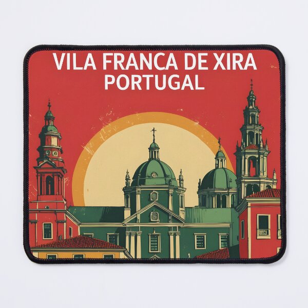 Item preview, Vila Franca de Xira Portugal 1950s Vintage Travel Tourism designed and sold by TravelersGems.