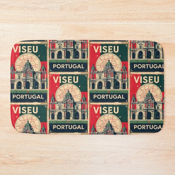 Item preview, Viseu Portugal 1950s Vintage Travel Tourism designed and sold by TravelersGems.