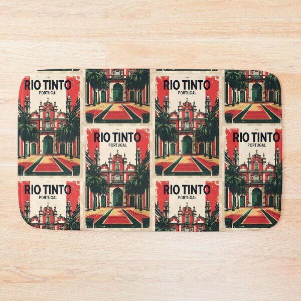 Item preview, Rio Tinto Portugal 1950s Vintage Travel Tourism designed and sold by TravelersGems.