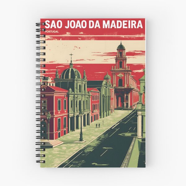 Item preview, Sao Joao Da Madeira Portugal 1950s Vintage Travel Tourism designed and sold by TravelersGems.