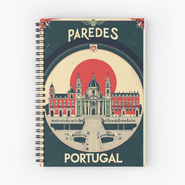 Item preview, Paredes Portugal 1950s Vintage Travel Tourism designed and sold by TravelersGems.