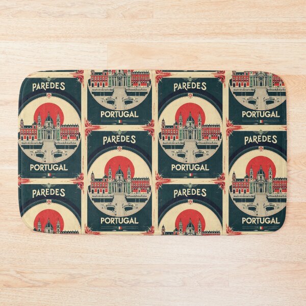 Item preview, Paredes Portugal 1950s Vintage Travel Tourism designed and sold by TravelersGems.