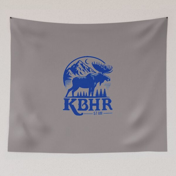 Item preview, KBHR-57-AM--NORTHERN-EXPOSURE-RADIO-STATION-T-SHIRT designed and sold by charles44mo.
