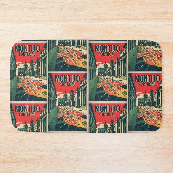 Item preview, Montijo Portugal 1950s Vintage Travel Tourism designed and sold by TravelersGems.