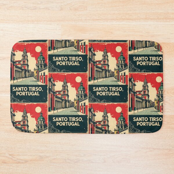 Item preview, Santo Tirso Portugal 1950s Vintage Travel Tourism designed and sold by TravelersGems.