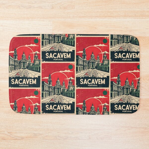 Item preview, Sacavem Portugal 1950s Vintage Travel Tourism designed and sold by TravelersGems.