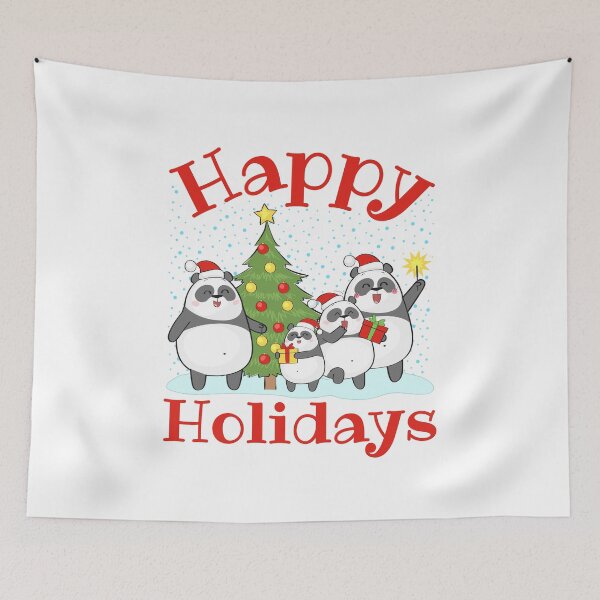 Item preview, Christmas Panda Family Xmas Holiday designed and sold by jaygo.