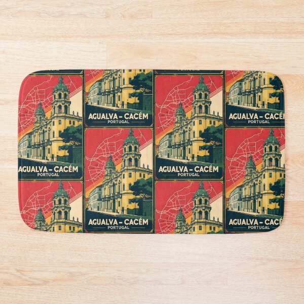 Item preview, Agualva Cacem Portugal 1950s Vintage Travel Tourism designed and sold by TravelersGems.