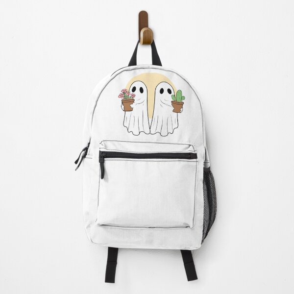 Item preview, Cute Cartoon Ghost Friends with Flower and Cactus Plants designed and sold by RuweisVibes.