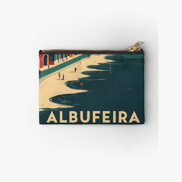 Item preview, Albufeira Portugal 1950s Vintage Travel Tourism designed and sold by TravelersGems.