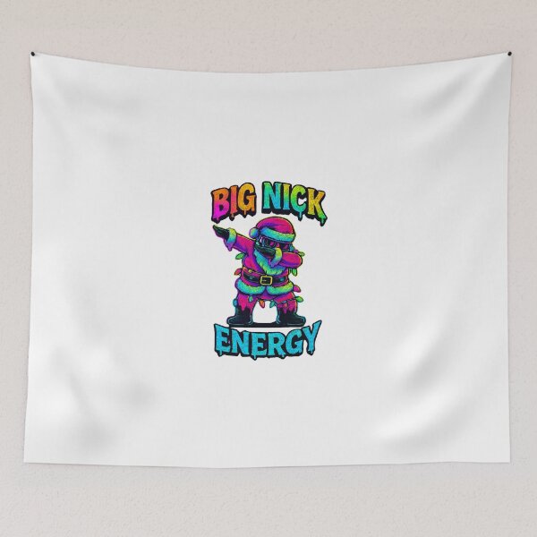 Item preview, Big Nick Energy – Dabbing Santa Goth Christmas Classic T-Shirt designed and sold by inkfluenceart.