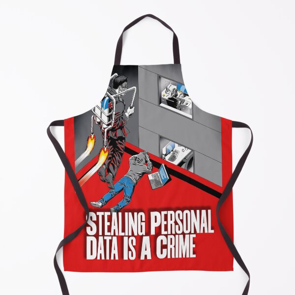 Item preview, STEALING PERSONAL DATA IS A CRIME designed and sold by wonder-webb.