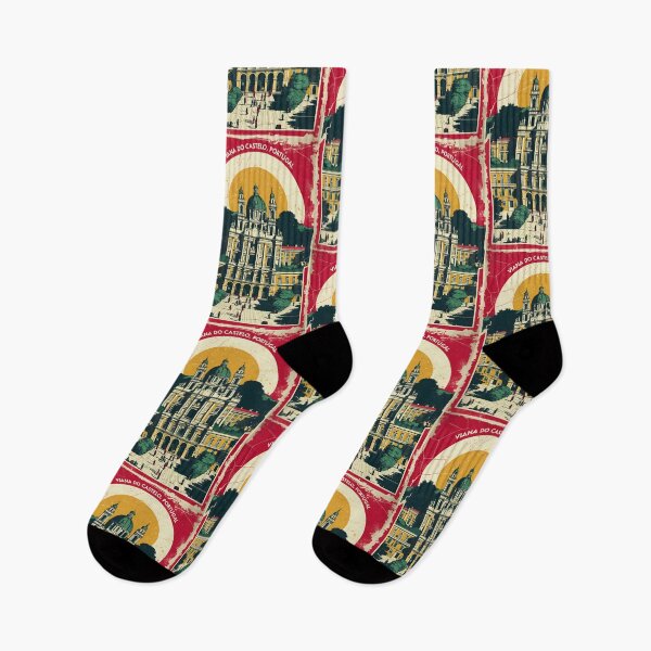 Item preview, Viana Do Castelo Portugal 1950s Vintage Travel Tourism designed and sold by TravelersGems.