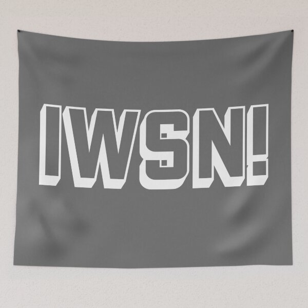 Item preview, Swear acronym IWSN I want sex now (W) designed and sold by peterdy.