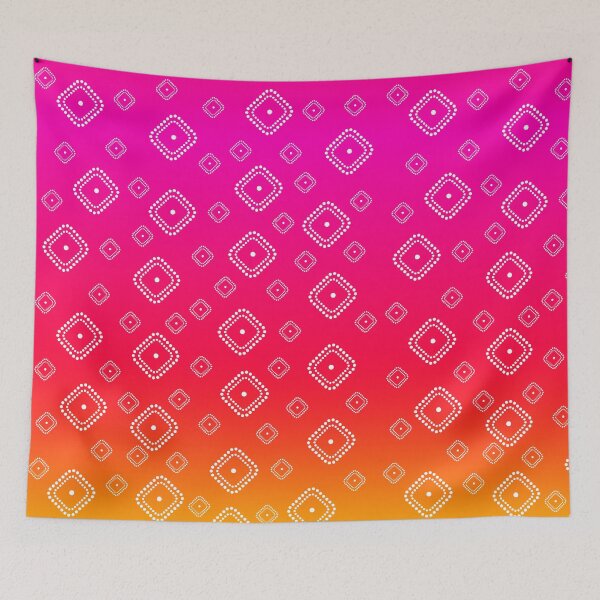 Item preview, Bandhani pattern design background  designed and sold by CanvasCharmHub.