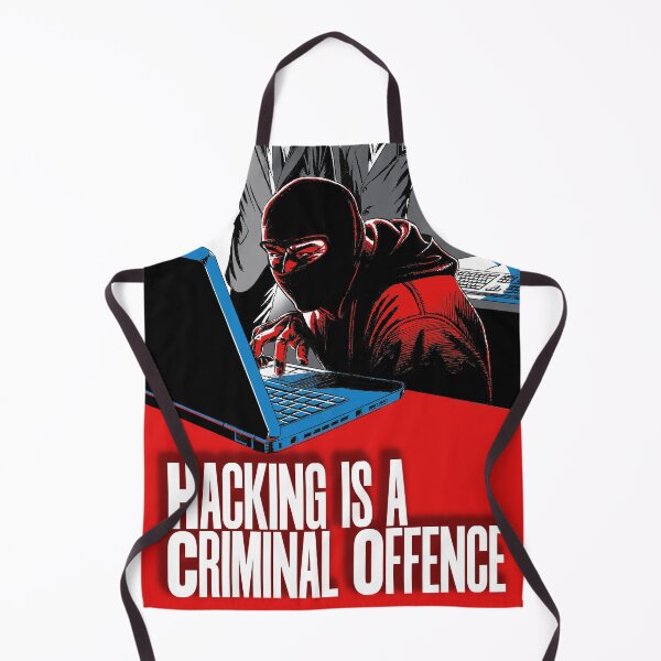 Item preview, HACKING IS A CRIMINAL OFFENCE designed and sold by wonder-webb.