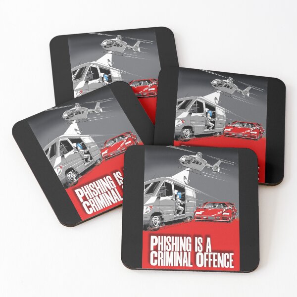 Item preview, PHISHING IS A CRIMINAL OFFENCE designed and sold by wonder-webb.