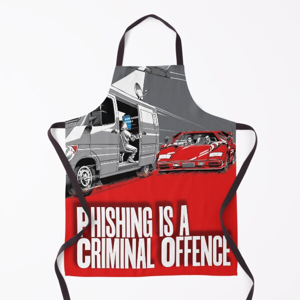 Item preview, PHISHING IS A CRIMINAL OFFENCE designed and sold by wonder-webb.