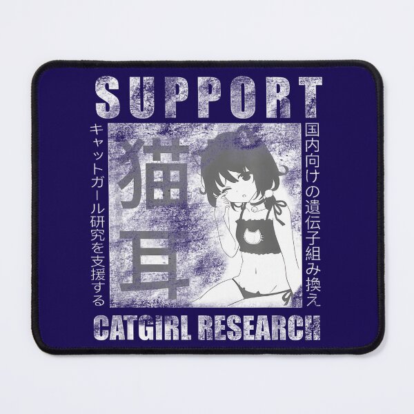 Item preview, Support Catgirl Research Anime Manga Neko For Otakupng By Merch, Limited Edition, Perfect Gift For designed and sold by Steven Howard.