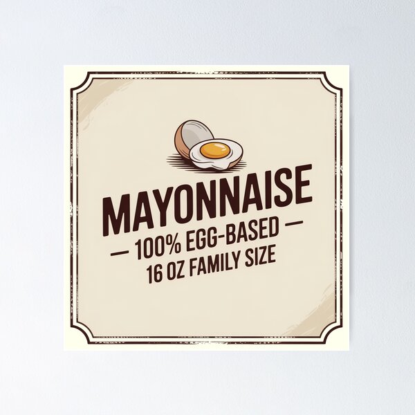 Item preview, Mayonnaise label halloween costume designed and sold by NoetherSym.