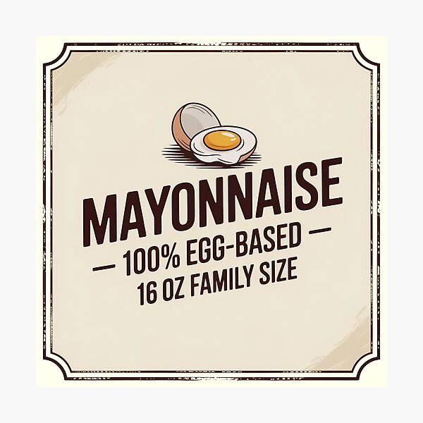 Item preview, Mayonnaise label halloween costume designed and sold by NoetherSym.