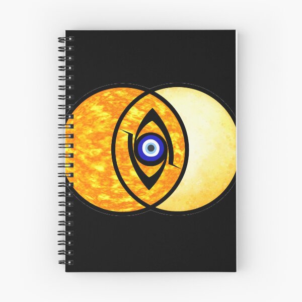 Item preview, Devil Eye Sun and Moon designed and sold by ENIGMACo..