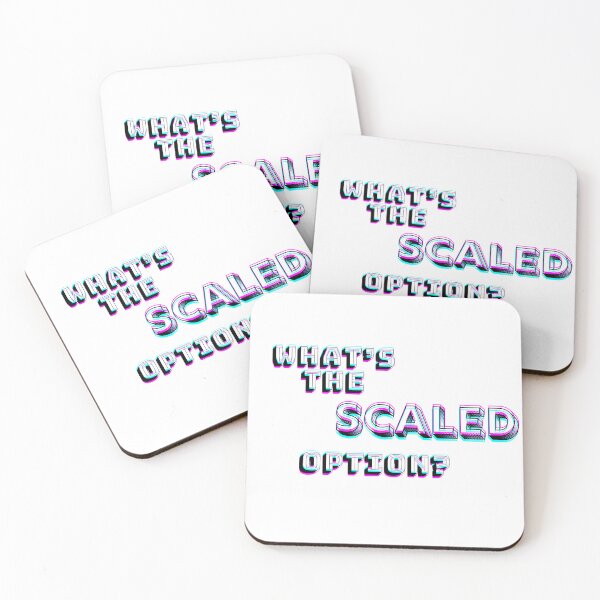 Item preview, What's the scaled option? designed and sold by MoGhoine.