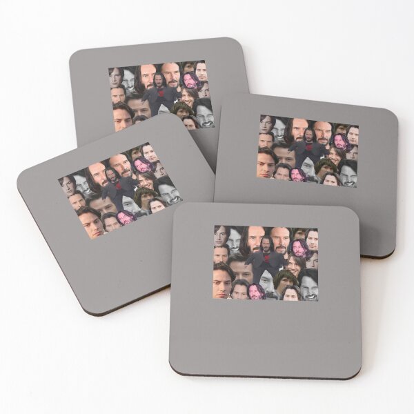 Item preview, KEANU-REEVES-FACE-COLLAGE designed and sold by gporter3ib.