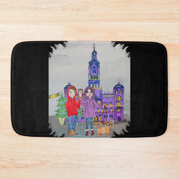 Item preview, The Great Christmas Heist Glasgow Scene designed and sold by Christi  Neff.