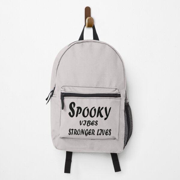 Item preview, Spooky Vibes, Stronger Lives – Halloween Motivation Design designed and sold by ArtNestVerse.