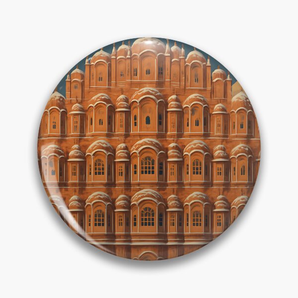 Item preview, Hawa Mahal – Vintage Art Deco Jaipur, India designed and sold by Cosmopolis.