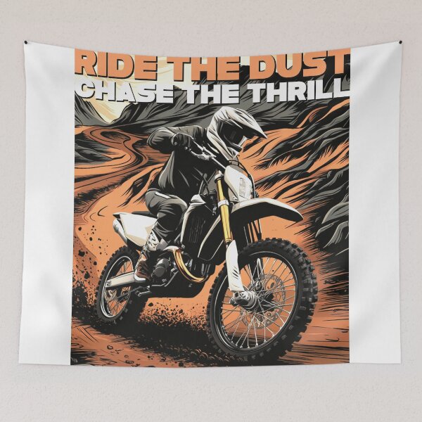 Item preview, Ride the dust- Chase the thrill designed and sold by Concept-Hub.