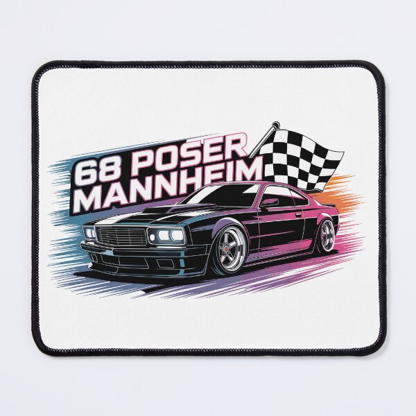 Item preview, Vintage Classic Car Mannheim designed and sold by PrintCarClub.