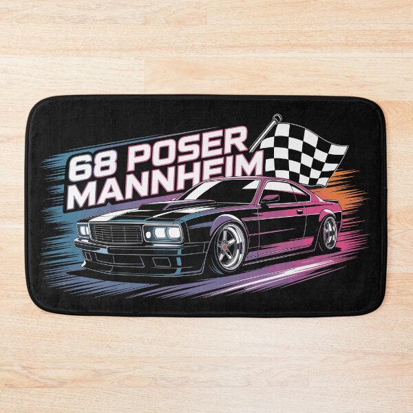 Item preview, Vintage Classic Car Mannheim designed and sold by PrintCarClub.