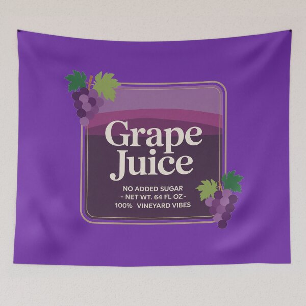 Item preview, Grape Juice label halloween costume designed and sold by NoetherSym.