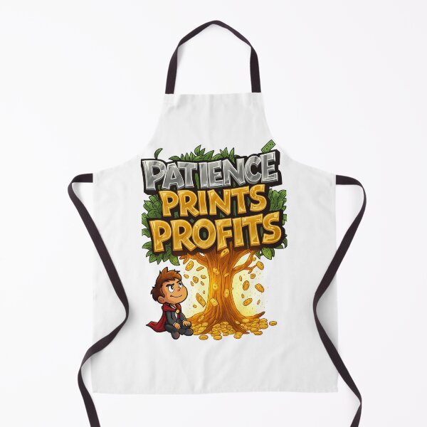 Item preview, Patience Prints Profits – Calm Money Tree Growth designed and sold by Design Orbit.